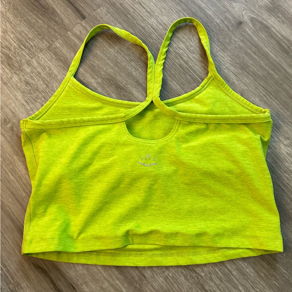 Beyond Yoga Lime Green Tank Top